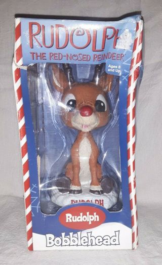 2002 Collector Series Rudolph The Red - Nosed Reindeer Bobblehead Misfit Toys