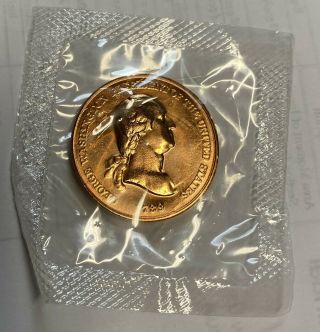 Bronze George Washington Presidential Medal 1 5/16 "