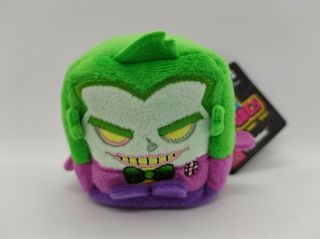 Wish Factory Kawaii Cubes Dc Comics Series 1 The Joker 2 " Mini Plush With Tag