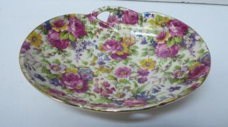 Vintage Royal Winton Grimwades Floral Allover Chintz Summertime Bowl Dish