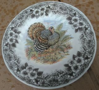 For Tammy Only Myott Factory In Wildlife Turkey Pattern 10 " Plate
