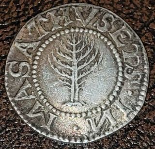 1652 Pine Tree Shilling Restrike Token Fantasy Coin Massachusetts