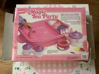 Playskool Magic Tea Party 1991 Complete CIB kids toy vintage pretend play 3