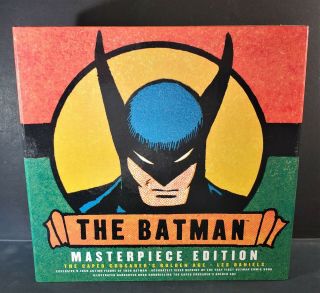Batman Masterpiece Edition Action Figure 1st Comic Book Reprint Golden Age Book