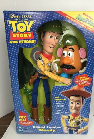 Hasbro 2002 Toy Story And Beyond Woody Squad Leader Figurine