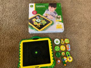 Tomy Gearation John Deere Magnetic Activity Board Magnets