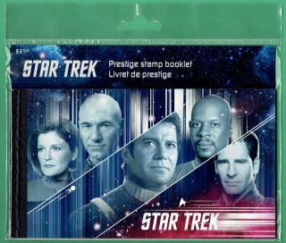 Canada (2017) Sc 2983 Star Trek Prestige Booklet (bk 668)