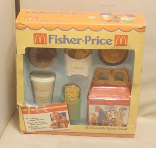 Vintage Fisher Price Fun With Food Mcdonald 