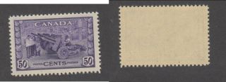 Mnh Canada 50 Cent Munitions Stamp 261 (lot 20547)