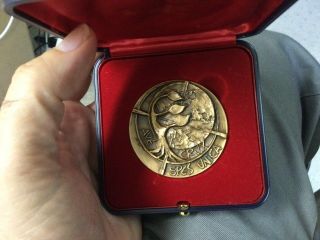 1799 - 1873 Bronze Table Medal Basil A.  Moreau CSC Ave crux Spes Unica 3