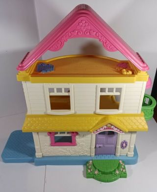 Fisher Price My First Doll House With Accessories Playhouse