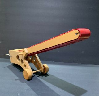 Solid Wood Kinderkram Conveyor Belt on Wheels 2