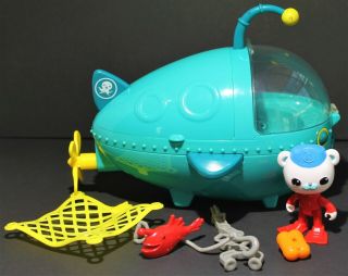 Fisher Price Octonauts Deluxe Gup - A Mission Vehicle Capt Barnacles 2010 Complete
