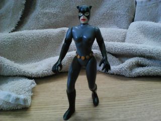 1993 Kenner Batman The Animated Series Catwoman Action Figure Dc Comics 4inch