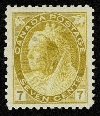 Canada Stamp Scott 81 7c Queen Victoria Lh Og Well Centered