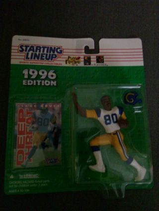 Vintage 1996 Starting Lineup Football Isaac Bruce Action Figure