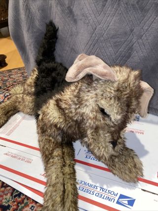Folkmanis Airedale Terrier Dog Puppet (retired In 2020)