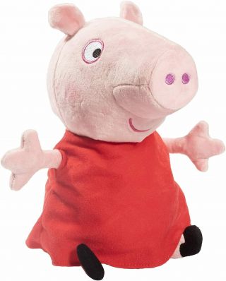 Peppa Pig Plush,  12 " Inches - Soft And Squishy Stuffed Animal Toy Plush For Kids