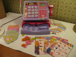 Barbie Love To Shop Mattel Toy Cash Register Talking