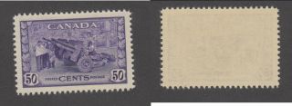 Mnh Canada 50 Cent Munitions Stamp 261 (lot 20557)