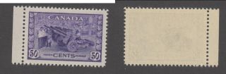 Mnh Canada 50 Cent Munitions Stamp 261 (lot 20556)