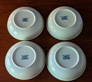 Tienshan Folk Craft Cabin In The Snow Soup Cereal Bowls 6.  5 