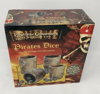 Disney Pirates Of The Caribbean Dead Mans Chest Pirates Dice Game