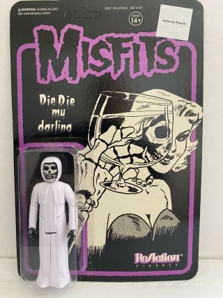 Misfits Super7 Die Die My Darling Reaction Figure Coloredplastic Samhain Danzig