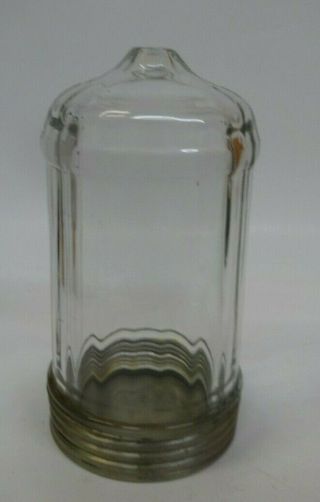 Paden City Depression Glass Bullet Sugar Shaker Metal Lid