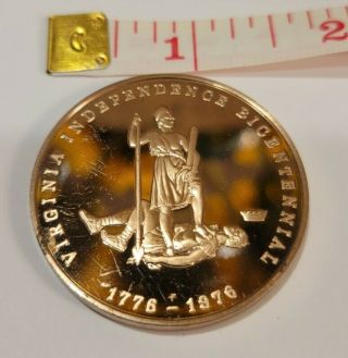 1776 - 1976 Virginia Independence Bicentennial Medal Commemorative Coin