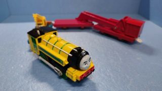 Thomas & Friends Plarail Tomy Yellow Victor And Kevin Work Set Complete Rare