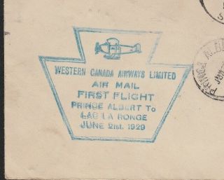 FFC - WESTERN AIRWAYS - AAMC CL40 - 2903 - 1929 - PRINCE ALBERT to LAC LA RONGE,  SK 3