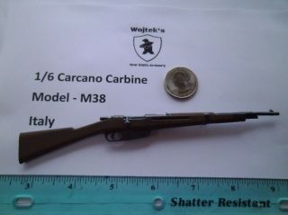 Lb01 1/6 Homemade Wwii Italian Carcano Carbine Model - M38 Italy