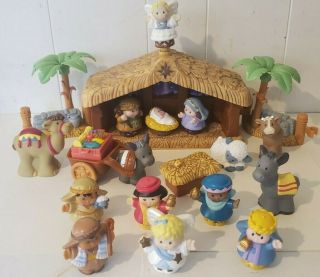 2005 Fisher Price Little People Christmas Story - Musical Nativity -