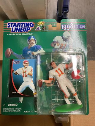 1998 Nfl Starting Lineup Action Figures Elvis Grbec (correct Jersey)