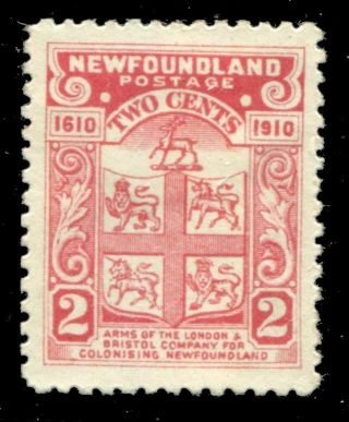 Newfoundland 88 Sg 96 Mh Vf 2c Coat Of Arms [n4628] Cv=$18.  00
