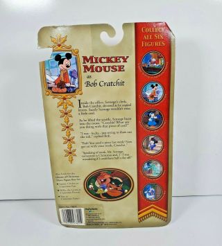 Mickey ' s Christmas Carol Movie Figurines Mickey Mouse,  Scrooge McDuck,  Morty NIB 2