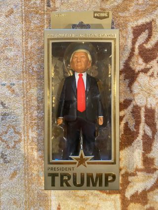 Rare - 2016 Fctry Donald Trump Action Figure Doll Maga Collectors,