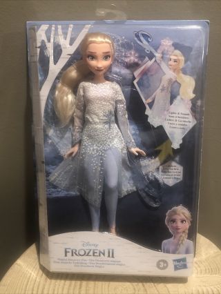 Disney Frozen Magical Discovery Elsa Doll With Lights And Sounds