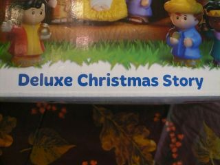 Fisher Price Little People Christmas Story Deluxe Nativity Manger Scene Set 2015 2