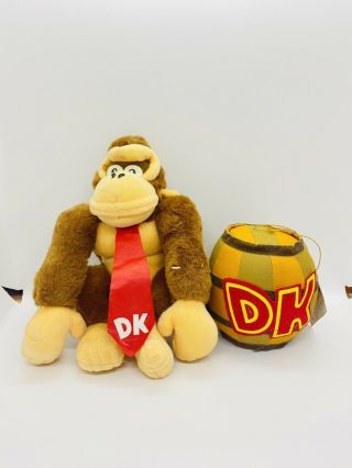 [2set] Dkc Donkey Kong Country Plush Doll Takara Snes Promo Japan 1995