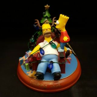 Bradford Editions The Simpsons Illuminated Christmas Ornament - Finishing Touch