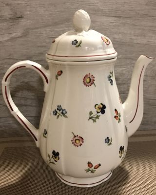 Villeroy & Boch Petite Fleur 5 Cup Coffee/ Teapot With Lid Luxembourg