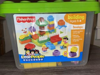 Fisher Price 2007 Little People Builders Build N Fun Playground 32pc Set
