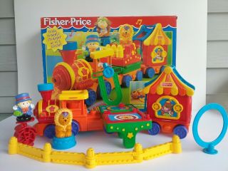 Fisher - Price Little People Big Top Train  Train,  Lion,  Eddie,