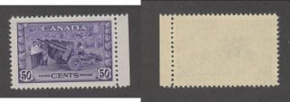 Mnh Canada 50 Cent Munitions Stamp 261 (lot 20544)