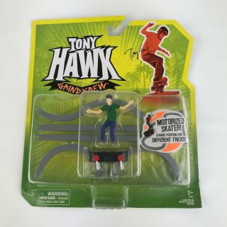Tony Hawk Grind Krew Motorized Skater 2012 Spin Master Toy Set