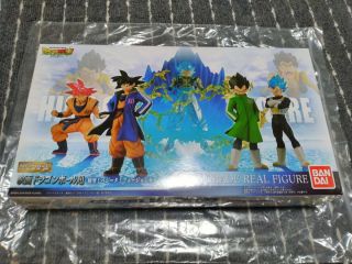 Bandai Hg Movie Dragon Ball Goku Vegeta Fusion Set Of 8 Figures & Effect