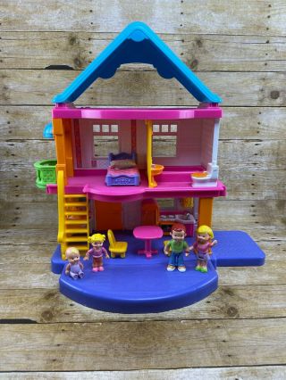 Fisher Price My First Doll House With Family Of 4,  Furniture & Accessories
