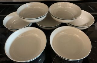 Casuals By China Pearl Set Of 7 Salad/cereal Bowls Without Apples